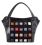 Кожаная сумка Eleganzza, цвет: черный Z20 - 3723 2010 г инфо 8448r.