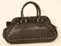 Кожаная сумка Eleganzza, цвет: черный 7162A 2008 г инфо 9683r.